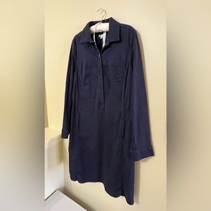 J.Jill live-in chino dress (navy)